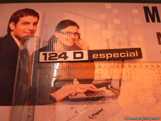 Emblem Logo SEAT 124 D ESPECIAL 37001