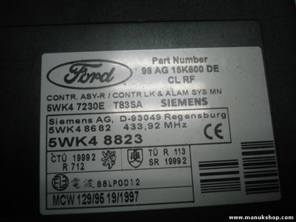 Komfortsteuergerät KSG Ford Focus Kombi 98AG15K600DE 98 AG 15K600 DE 5WK47230E