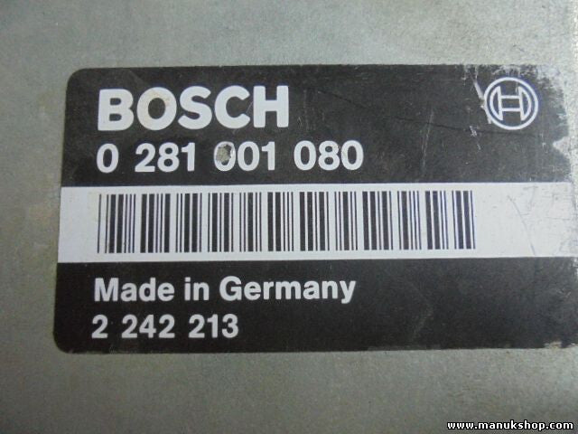 Motorsteuergerät BMW E34 2242213 2244127 BOSCH 0281001080 0 281 001 080