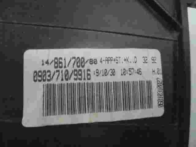 Kombiinstrument Tacho Citroën Evasion 1486170080 14/861/700/80 09037109916