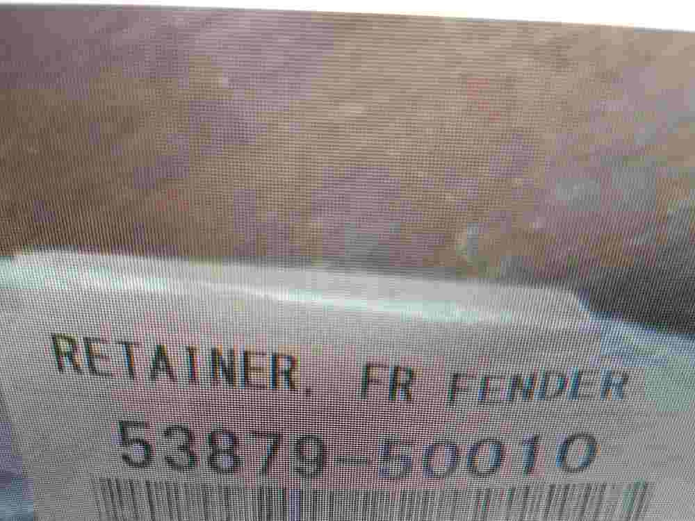 Fender Retainer Front Toyota Lexus LS 460L IS 250 LS 500 5387950010 53879-50010