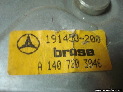 Fensterheber elektrisch Vorne rechts Mercedes A1407203046 BROSE 191453200