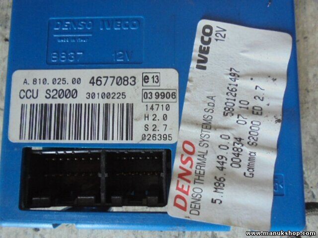 Elektronische Steuereinheit Klimaanlage Iveco Daily A81002500 4677083 1500318801