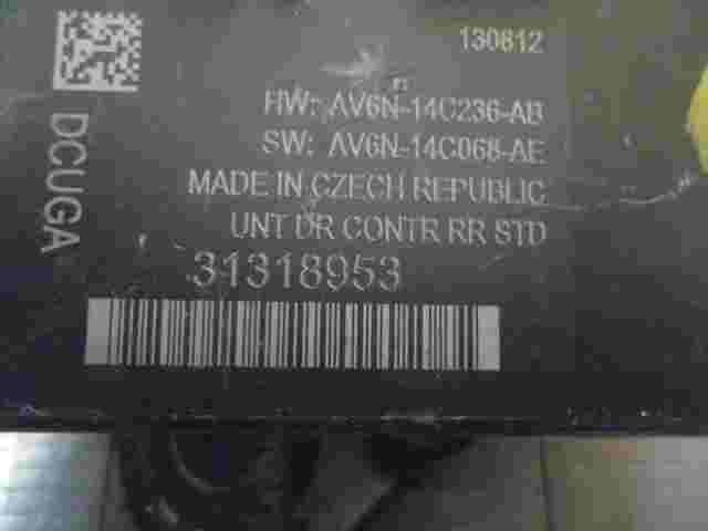 Türsteuergerät Volvo V40 AV6N14C236AB AV6N14C068AE 31318953  DCUGA 130812