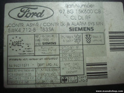 Komfortsteuergerät KSG Ford Focus Mondeo 97BG15K600CB 97 BG 15K600 CB SIEMENS
