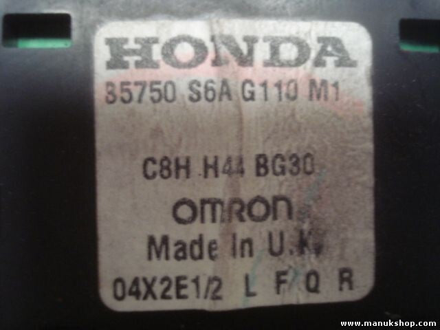 Fensterheber schalter Honda Civic C8H-H44-BG30 C8HH44BG30 Omron 35750S6AG110M1