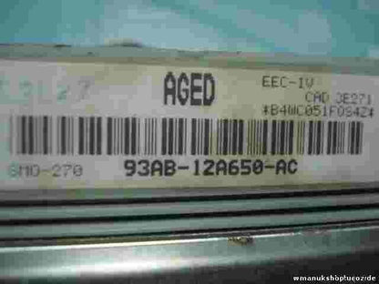 Motorsteuergerät Ford Escort Mondeo 93AB-12A650-AC 93AB12A650AC SMO-270 SMO270