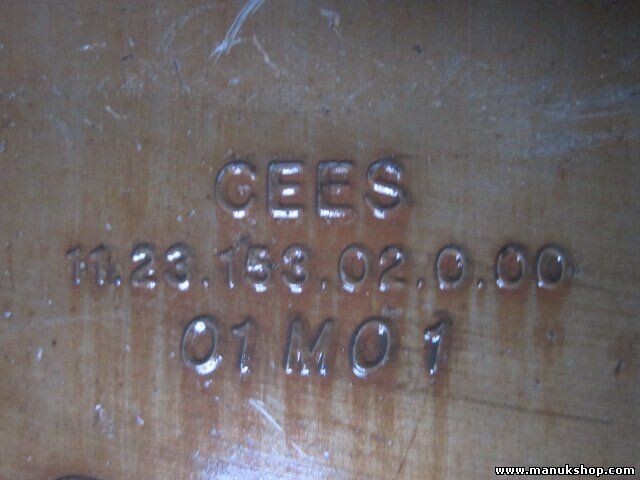 Auspuff Mercedes 2685 ccm, 120 KW, 163 PS 1634901101 112315302000 CEES 01M01