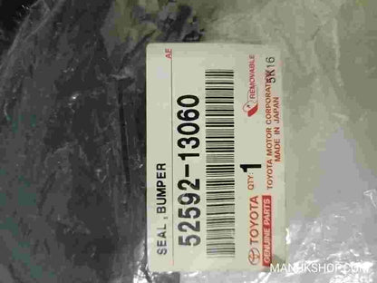 Seal Rear Bumper Side LH Toyota Corolla E121 5259213060 52592-13060