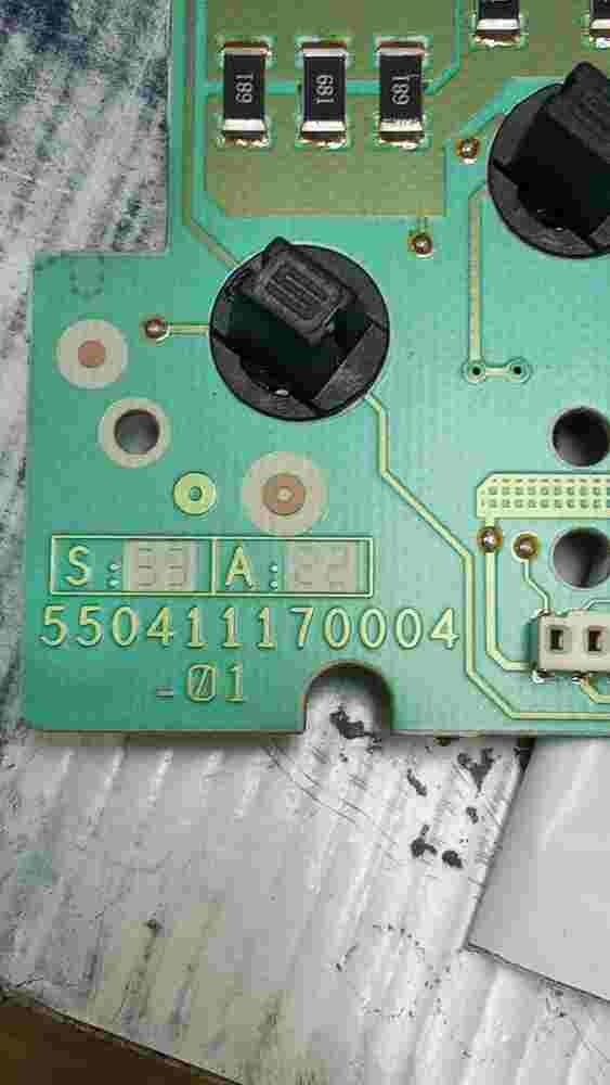 Diagramm Tacho Peugeot 806 Citroen Evasion P5010161200 550411170004