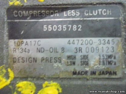 Klimakompressor Jeep Grand Cherokee 4472003345 55035782 10PA17C R134A 4677205L