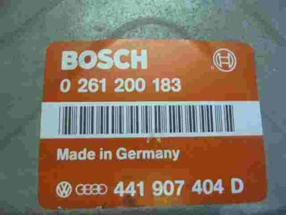 Motorsteuergerät Audi V8 200 D11 441907404D BOSCH Motronic 0261200183