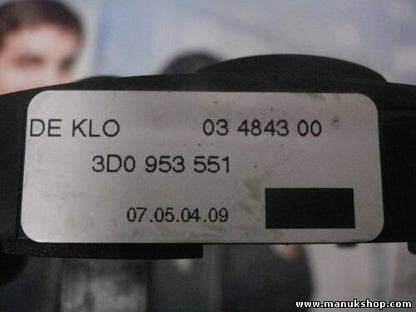 Schalter VW Volkswagen Touareg 7L 5.0 V10 TDI 3D0953551 3D0 953 551 03484300