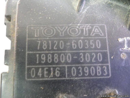 Gaspedalpotentiometer Toyota Land Cruiser Prado (J12) 7812060350 1988003020