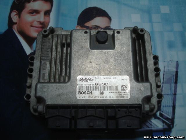 Motorsteuergerät Ford Fiesta 1.6 TDCI 5S6112A650ED 5S61-12A650-ED 0281012249