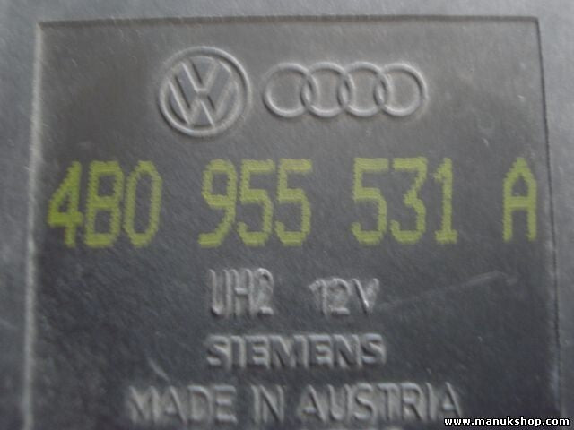 Wischerrelais  Audi 4B0 955 531 A 4B0955531A 4BO955531A SIEMENS 5WK10430A Nr.377