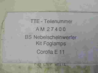 Nebelscheinwerfer rechts Toyota Corolla E11 AM27400 AM 27400 BS KIT Fog Lamps