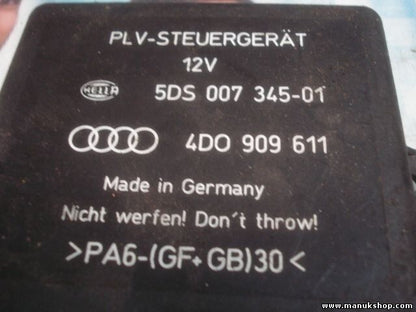 Steuergerät PLV Spiegelverstellung Audi A8 4D 4.2 1994-98 4D0909611 5DS00734501