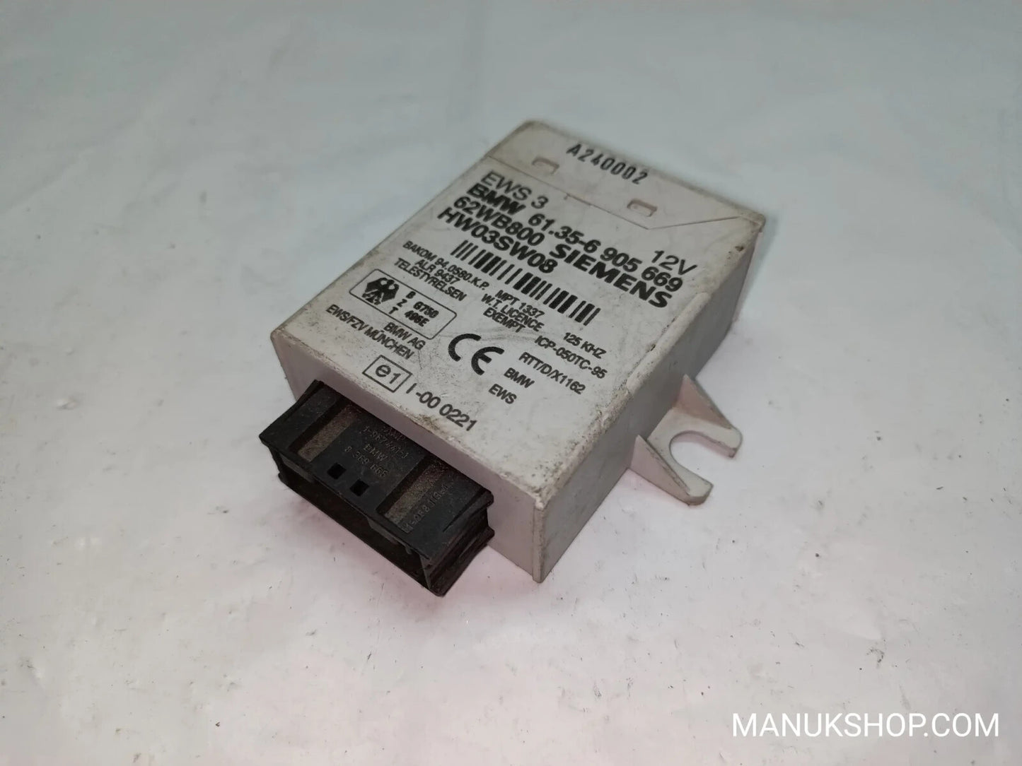 Steuergerät Wegfahrsperre BMW E38 E39 E46 61356905669 61.35-6 905 669 HW03SW08