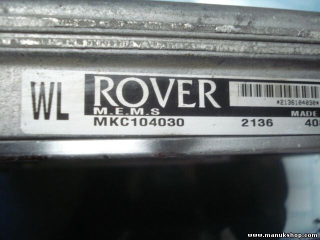 Motorsteuergerät Rover 400 Hatchback RT 416 Si 1995/05-2000/03 MKC104030 4087