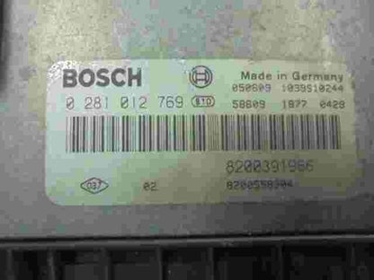 Motorsteuergerät Megane Scenic 8200391966 8200558304 BOSCH 0281012769 1039S10244