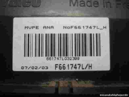 Widerstand Heizung Interstar Peugeot 406 Scenic 7701045870 509885 F661747LH