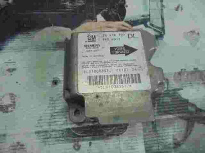 Airbagsensor Airbagsteuergerät Astra G Zafira 24416703 DL 24416703DL 5WK42977