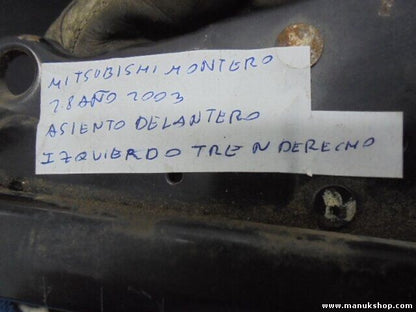 Sitzschiene Sitz Schiene Führung recht seite links Mitsubishi Montero Pajero 2.8