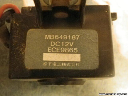 Relais Mitsubishi Pajero III V60 3.2 MB649187 DC 12V ECE9865