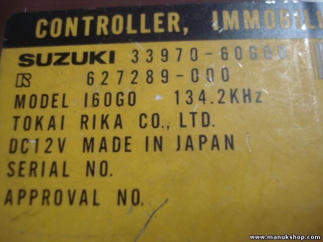 Steuergerät Wegfahrsperre Alarmmodul Suzuki Baleno 3397060G00 627289000