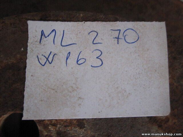Bremsscheibe Mercedes-Benz M-Klasse W163 ML 270 CDI 1999/12-2005/06 2685 ccm,
