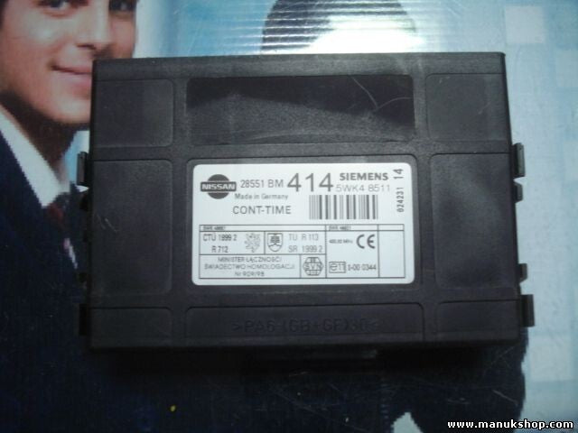 Steuergerät Zentralverriegelung Nissan Almera 28551BM414 SIEMENS 5WK48511