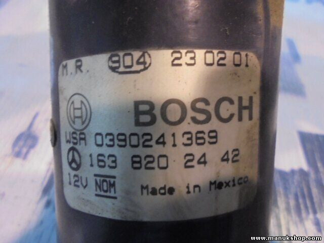 Scheibenwischermotor Mercedes W163 ML 320 0390241369 BOSCH 1638202442