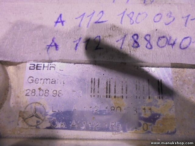 Ölkühler Mercedes Benz W163 320 W211 E240 A1121800311 BEHR A1121880401