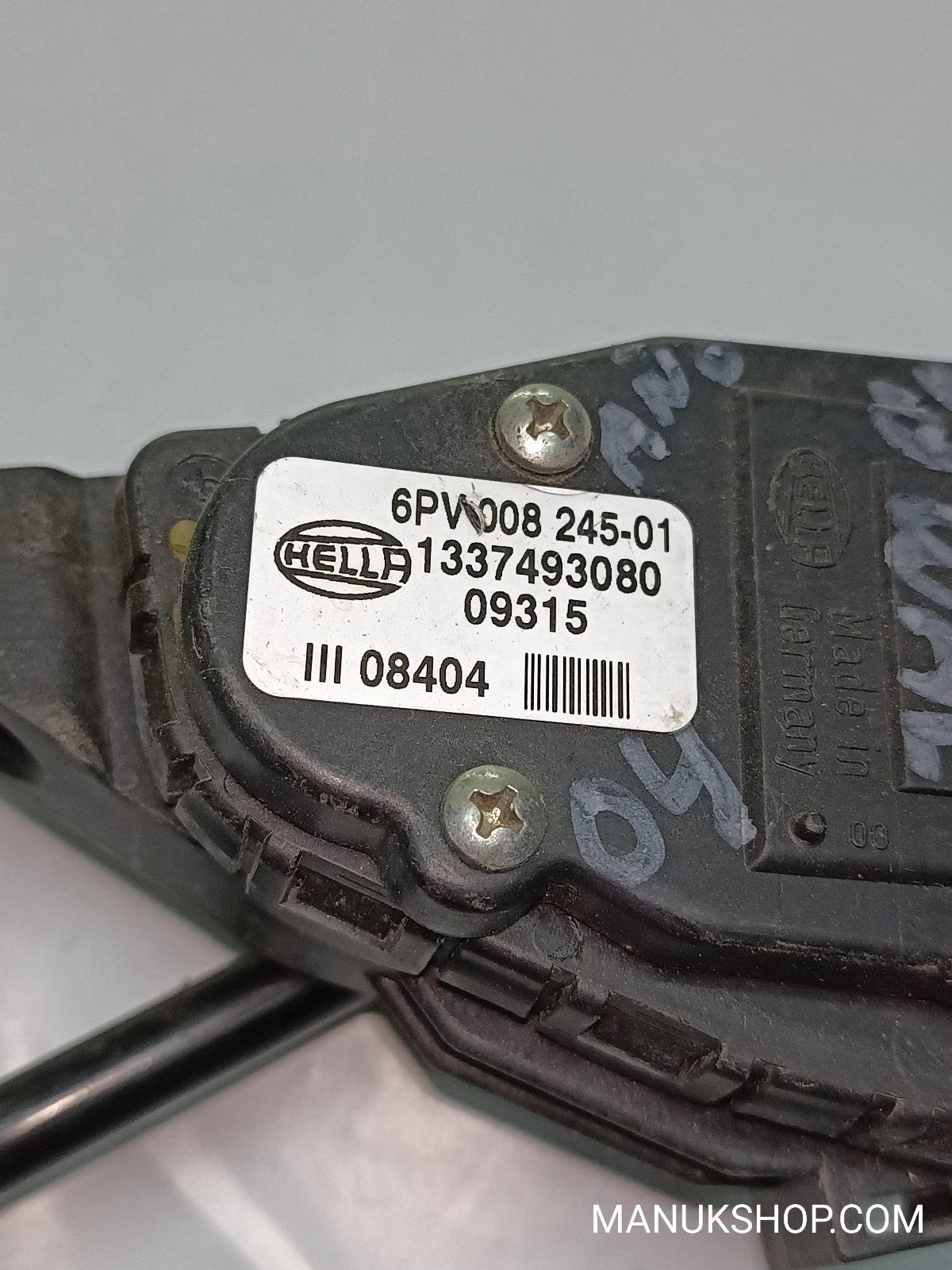 Gaspedalpotentiometer Fiat Ducato II Hella 6PV00824501 6PV008245-01 1337493080