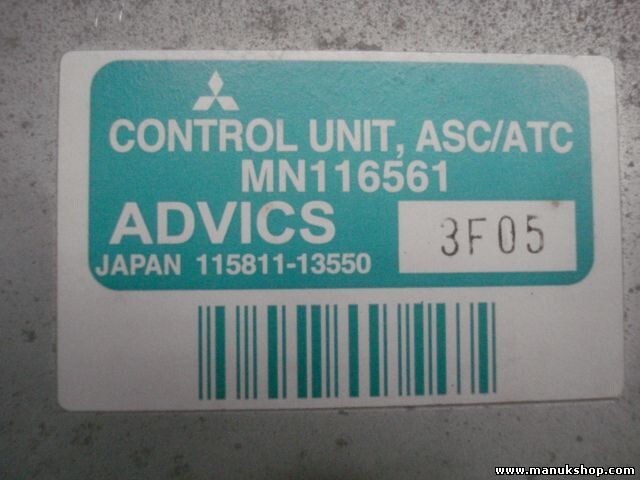 Steuergerät Lenkung itsubishi Pajero Montero ASC ATC ADVICS MN116561 11581113550