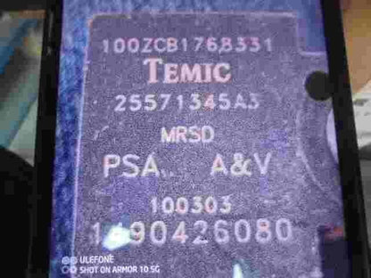 Airbagsensor Airbagsteuergerät Peugeot 807 Citroen C2 C3 1490426080 25571345A3