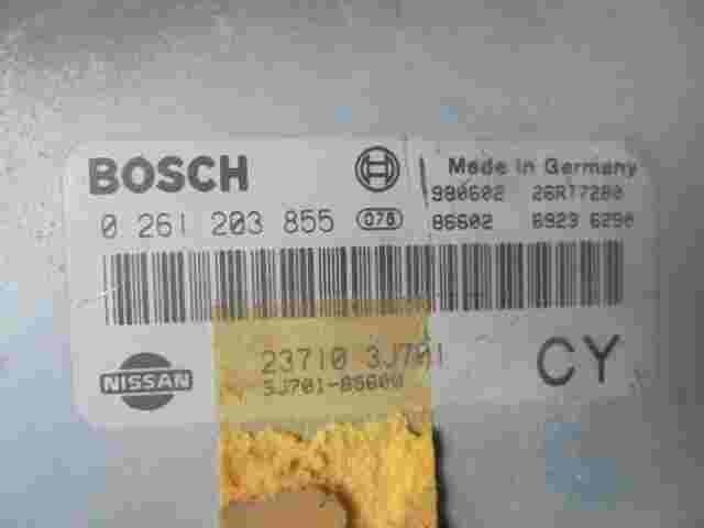 Motorsteuergerät Nissan Primera P11 237103J701 (CY) 5J70185600 BOSCH 0261203855