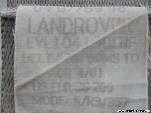 Sicherheitsgurt Gurt Land Rover Range Rover P38 EVL104190LNF EVL 104190L NF