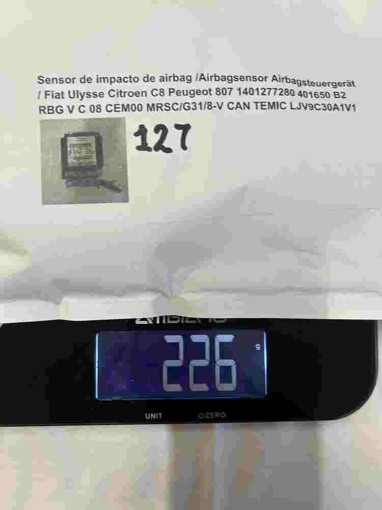 Airbagsensor Airbagsteuergerät Fiat Citroen Peugeot 807 1401277280 LJV9C30A1V1
