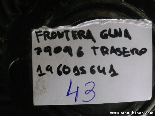 Differential hinten Hinterachsgetriebe Frontera B 2.2 79096 196015641 piñón 43