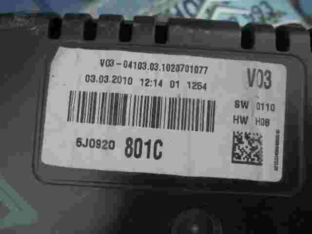 Kombiinstrument Tacho Seat Ibiza 6J0920801C 6J0 920 801 C 6J0920 801C V030410303