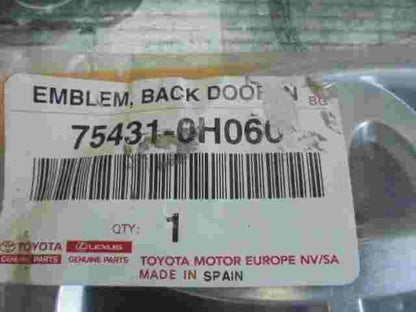 Emblem Logo   Toyota Aygo 754310H060 75431-0H060