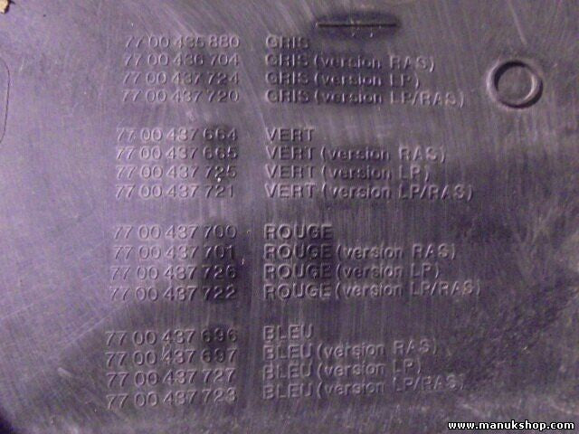 Stoßstange vorne Renault Scenic 1.9 dCi RX4 7700435881 7700435880 7700437705