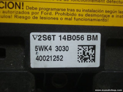 Airbagsensor Airbagsteuergerät Mazda 2 Ford Fusion 2S6T14B056BM 5WK43030