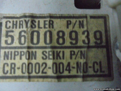 Bordcomputer Jeep Grand Cherokee CR-0002-004-N0-CL CR 0002 004 N0 CL 56008939