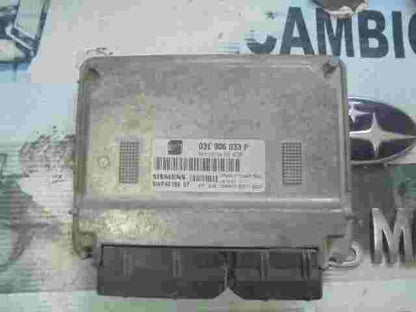 Motorsteuergerät Polo 9N Ibiza Simos 3PE 4729 03E906033P SIEMENS 5WP40196 07