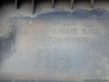 Kofferraumabdeckung Hyundai Terracan 2001 81720H1000 81720-H1000 81720 H1000