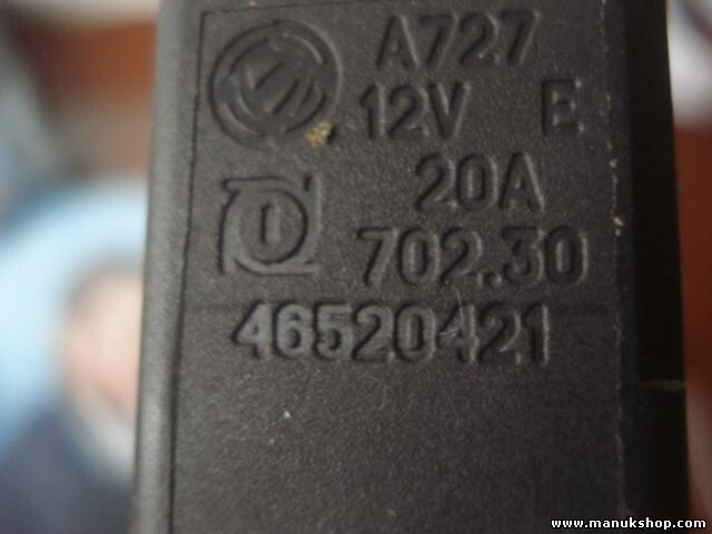 Relais Iveco Daily 12V E 20A 702.30 46520421 A727