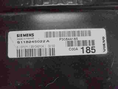 Motorsteuergerät Volvo S40 V40 P30644185 SIEMENS S118245022A S118245022 A